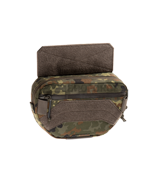 Clawgear Drop Down Velcro Utility Pouch - Flecktarn