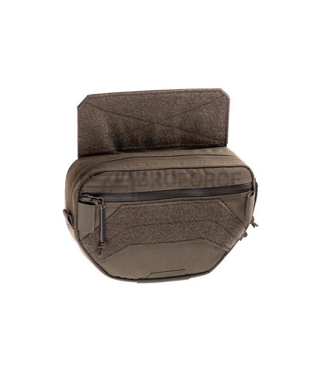 Drop Down Velcro Utility Pouch - RAL7013