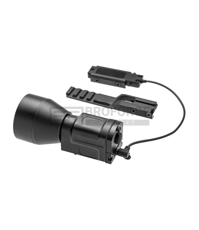 K-2U Flashlight 1000 Lumen - Zwart