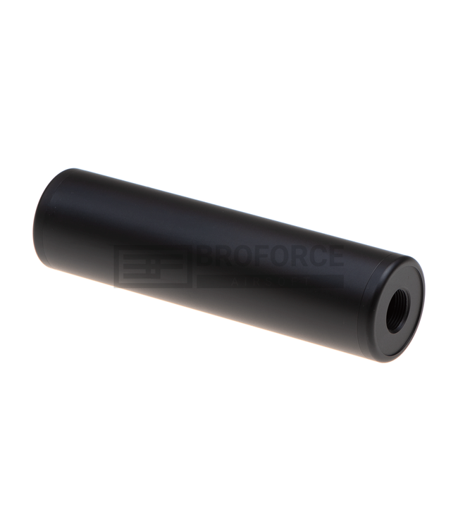 130x35mm Smooth Silencer - Black