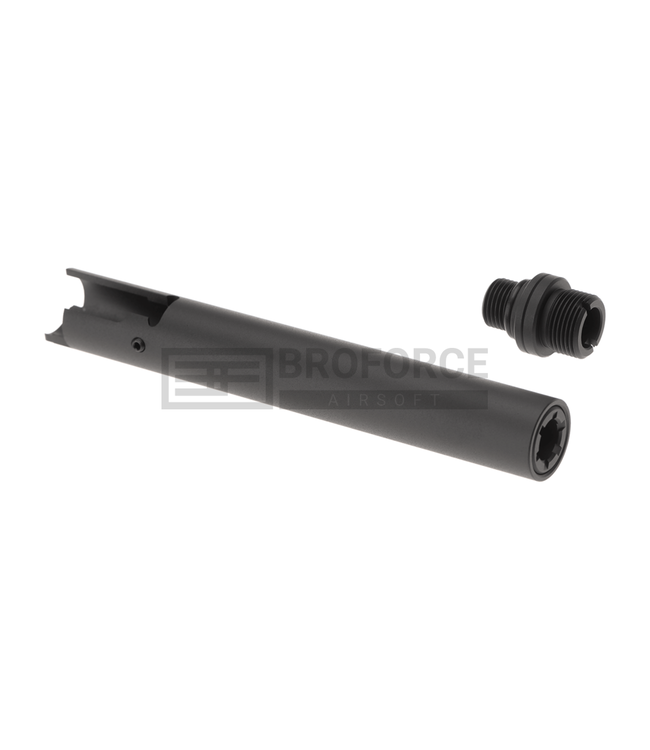 Hi-Capa 5.1 Fixed Two Way Outer Barrel Threaded - Black