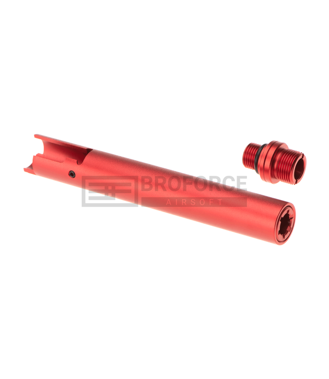 Hi-Capa 5.1 Fixed Two Way Outer Barrel Threaded - Red