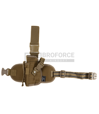 Invader Gear Dropleg Holster Left - Coyote