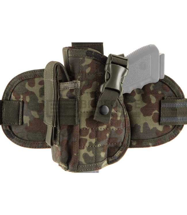 Dropleg Holster Left - Flecktarn