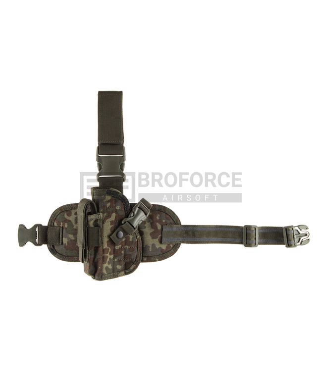 Dropleg Holster Left - Flecktarn