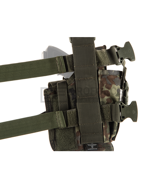 SOF Holster Links - Flecktarn