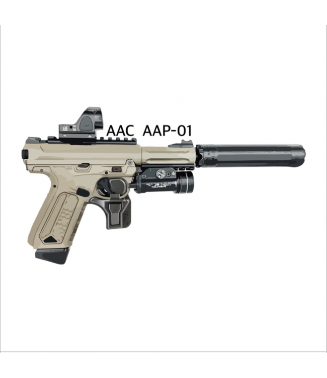 Speed Holster voor Glock (AAP01) Rechtshandig - Zwart