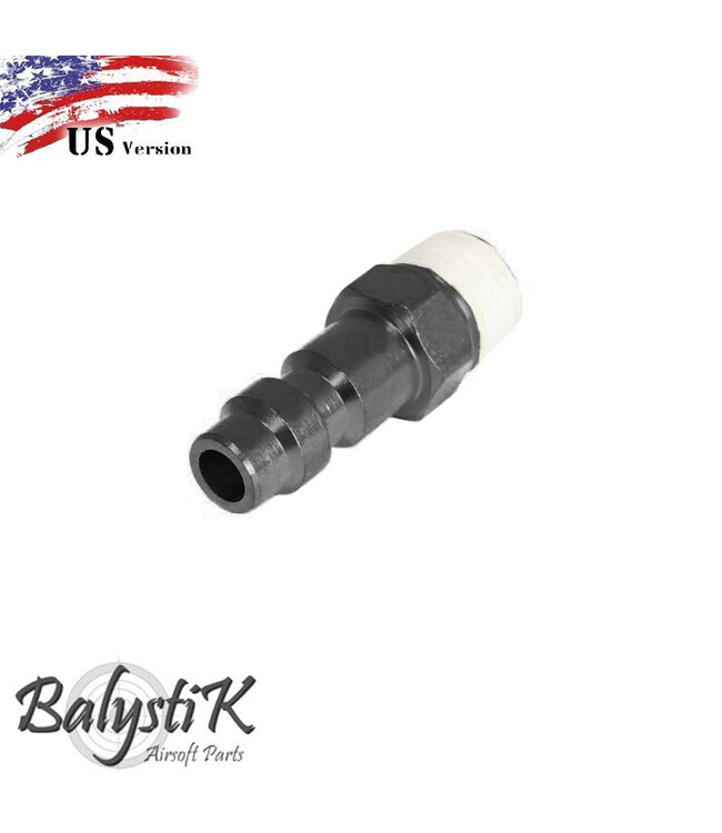 High Flow Nipple 1/8 Male Thread US