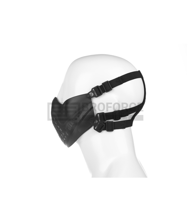 Invader Gear Mk.II Lightweight Half Face Mask - Black