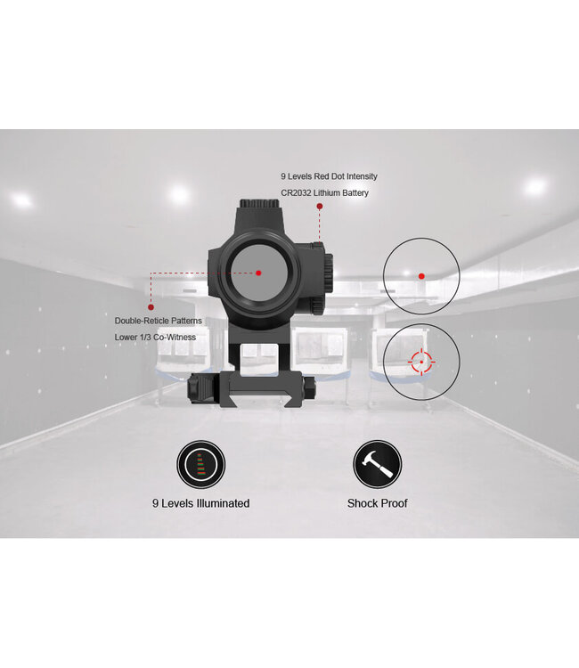 Vector Optics Maverick-II Plus 1x22 DBR