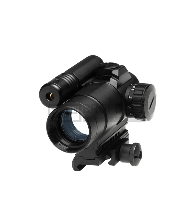 Aim-O M4 Red Dot with Laser - Black