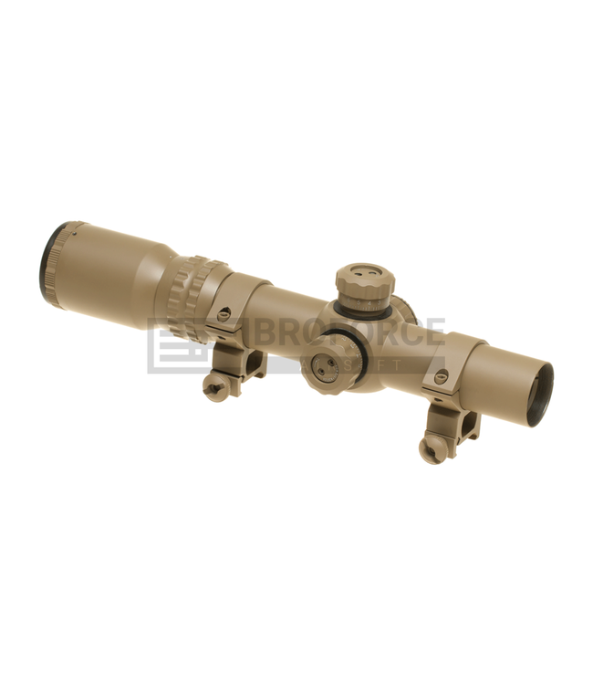 Aim-O 1-4x24 SE Tactical Scope - Desert