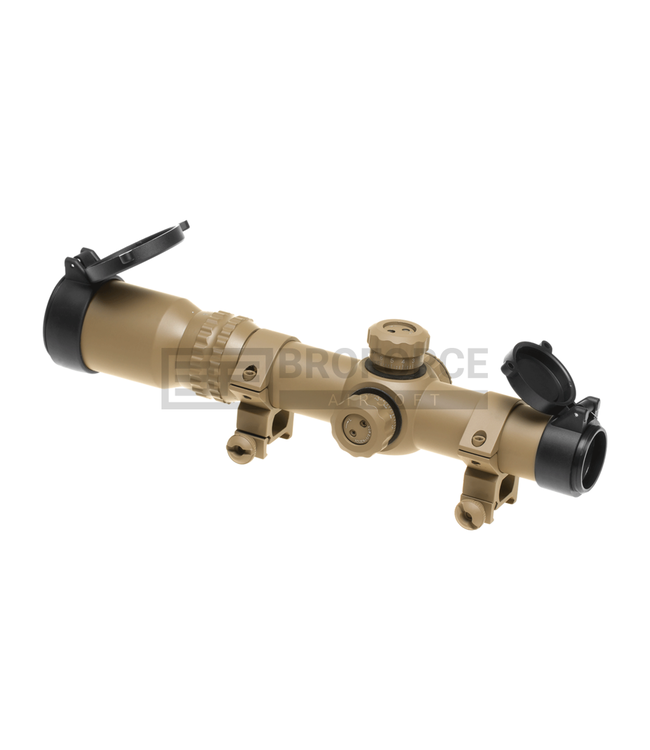 Aim-O 1-4x24 SE Tactical Scope - Desert