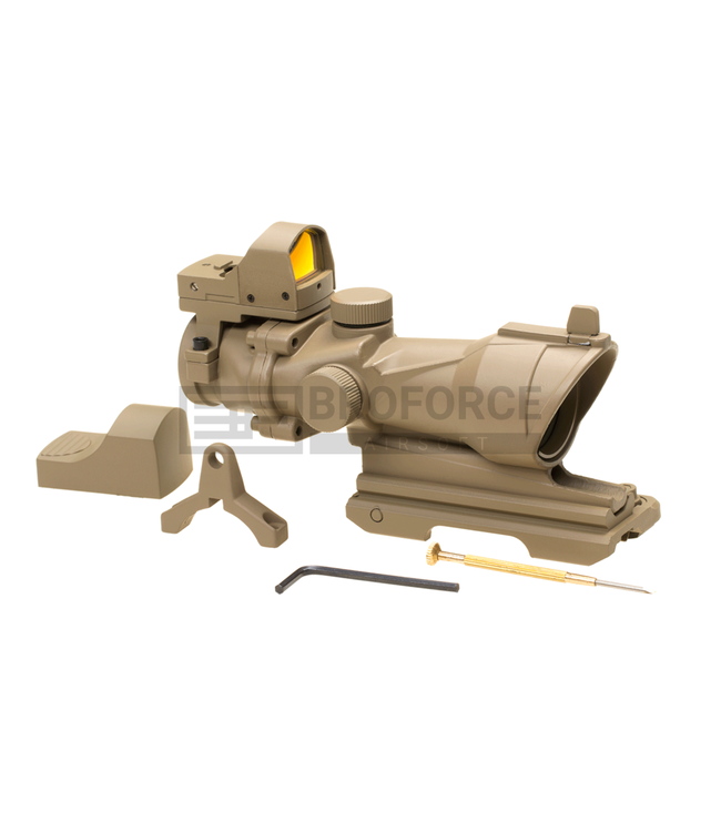 Aim-O 4x32 QD Combo Combat Scope - Desert