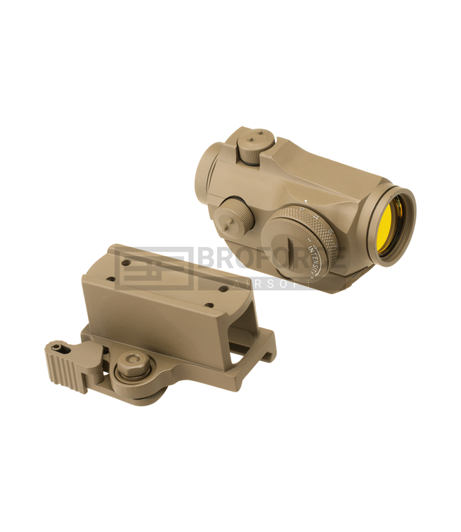 Aim-O RD-2 Red Dot with QD Mount & Low Mount - Desert