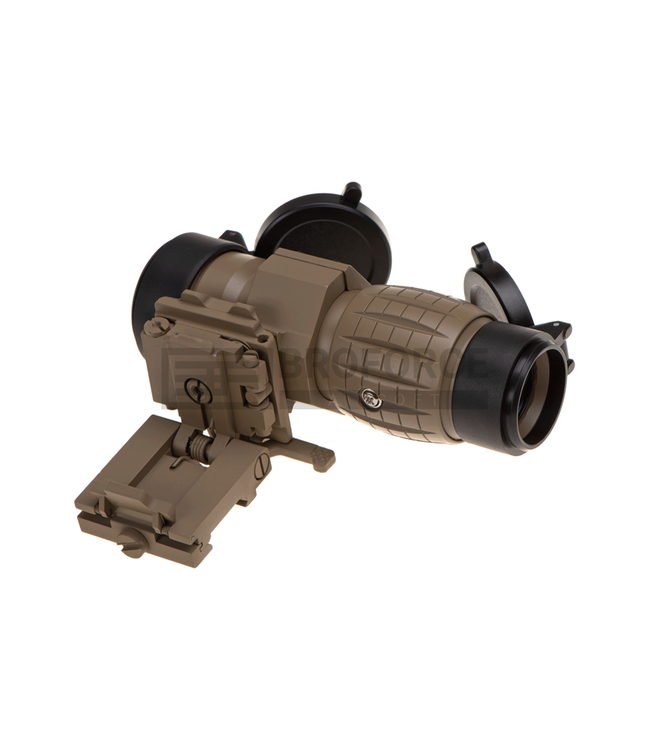 Aim-O FXD 4x Magnifier - Desert