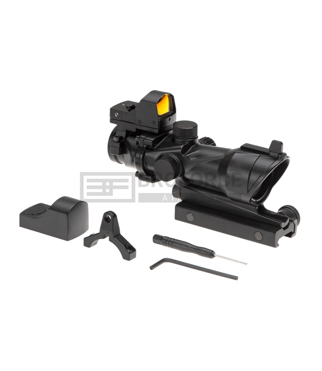 Aim-O 4x32IR Combo Combat Scope - Black