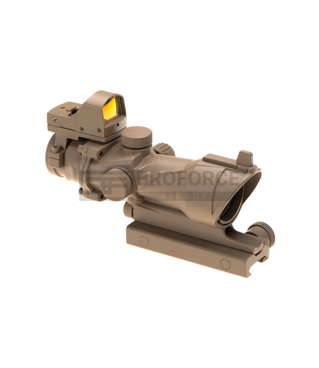 Aim-O 4x32IR Combo Combat Scope - Desert