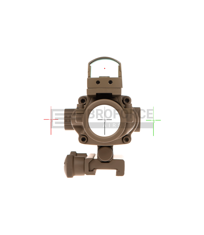 Aim-O 4x32IR Combo Combat Scope - Desert