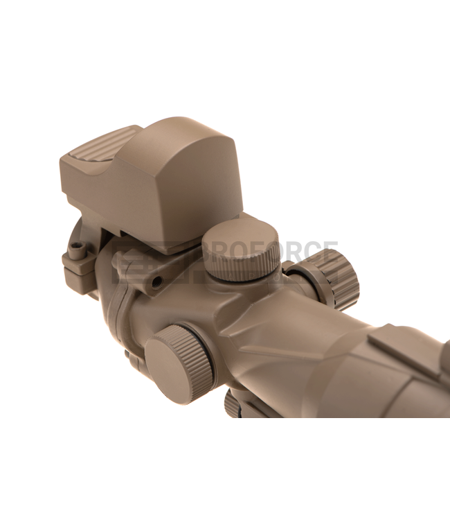 Aim-O 4x32IR Combo Combat Scope - Desert