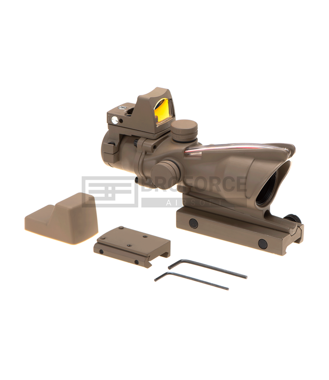 Aim-O 4x32C Combo Combat Scope Fiber - Desert