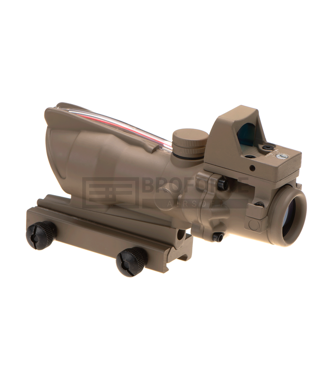 Aim-O 4x32C Combo Combat Scope Fiber - Desert