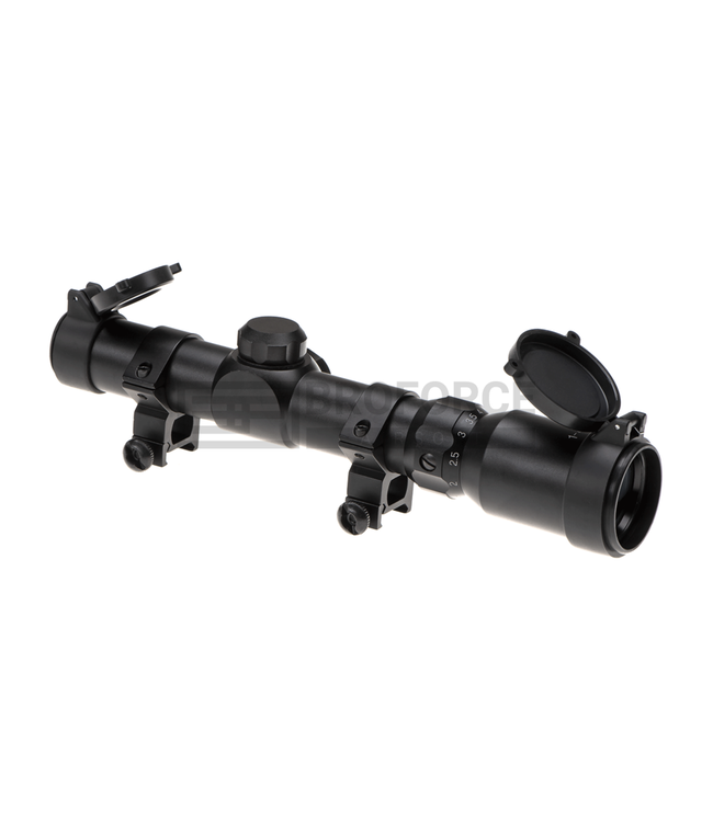 Aim-O 1-4x24 Tactical Scope - Black