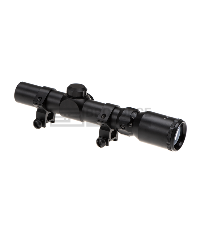 Aim-O 1-4x24 Tactical Scope - Black