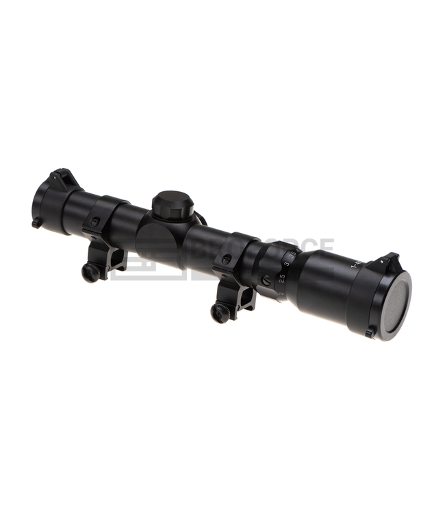 Aim-O 1-4x24 Tactical Scope - Black