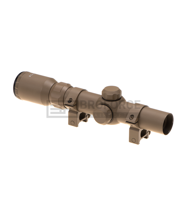 Aim-O 1-4x24 Tactical Scope - Desert