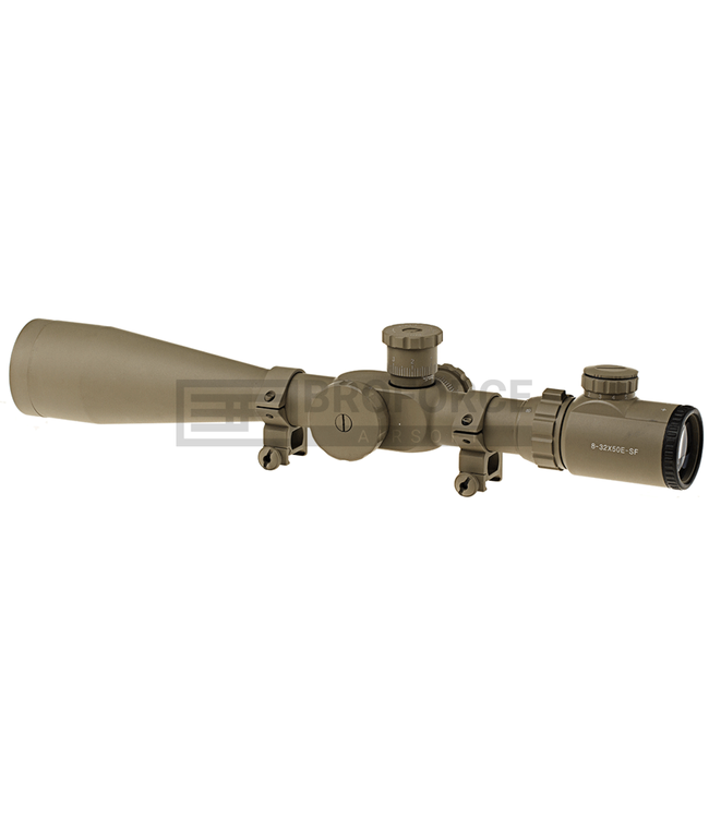 Aim-O 8-32x50E-SF Sniper Rifle Scope - Desert