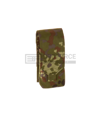 Invader Gear 5.56 1x Double Mag Pouch - Flecktarn