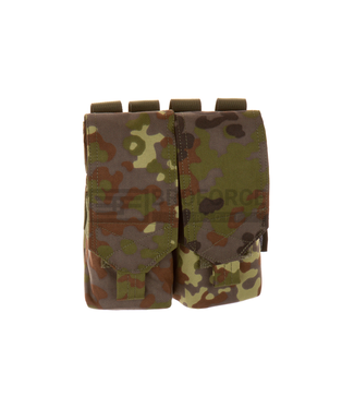 Invader Gear 5.56 2x Double Mag Pouch - Flecktarn