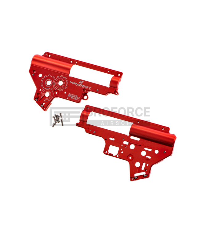 Mancraft CNC Gearbox V2 8mm QSC - Red