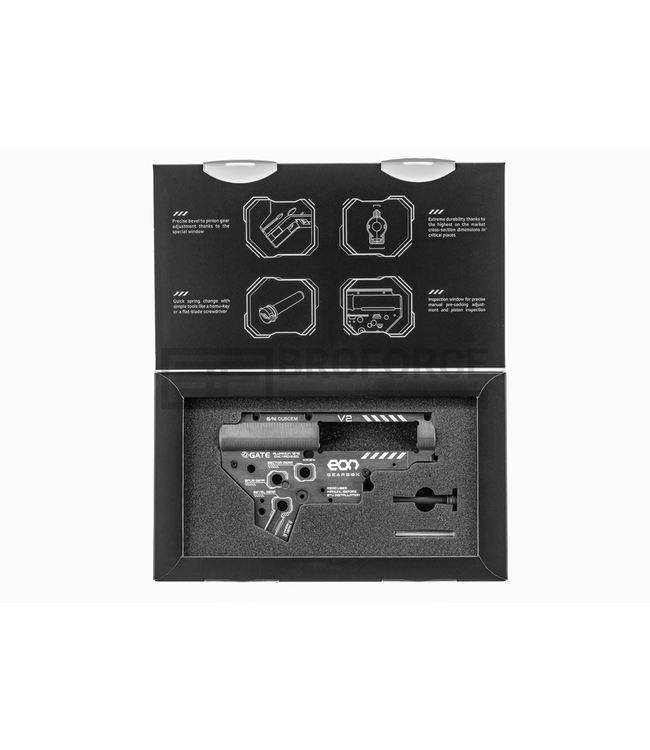 Gate EON V2 Gearbox - Titanium