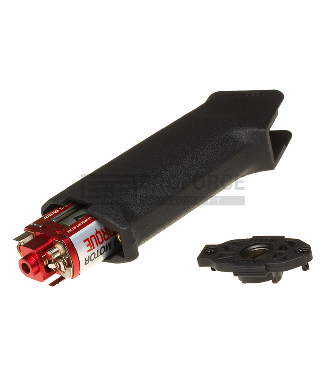 Ares High Torque Slim Motor + Amoeba Slim Pistol Grip - Black