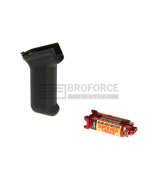Ares Super High Torque Slim Motor + AK Slim Pistol Grip - Black Ares Super High Torque Slim Motor + AK Slim Pistol Grip - Black