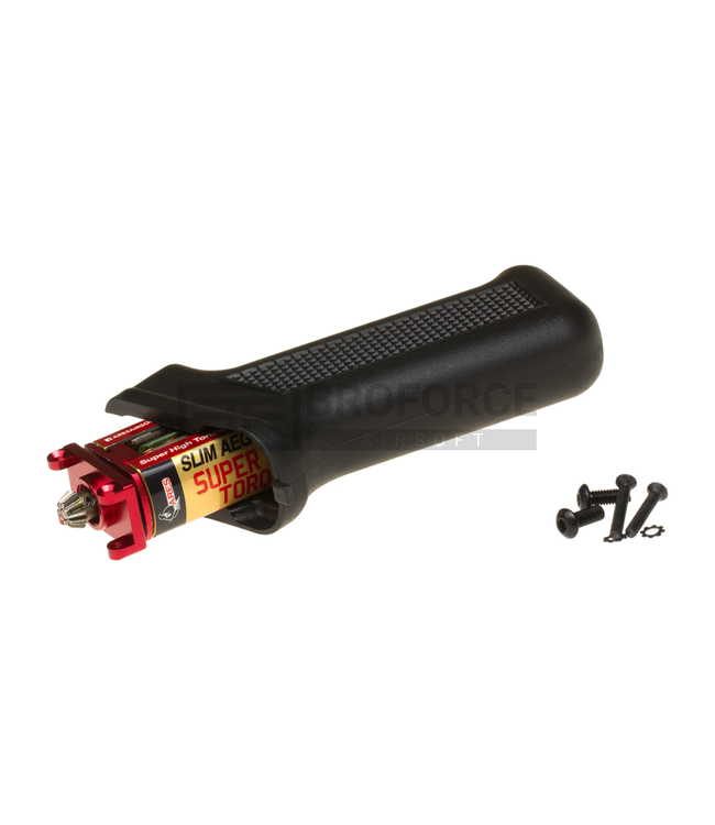 Ares Super High Torque Slim Motor + AK Slim Pistol Grip - Black