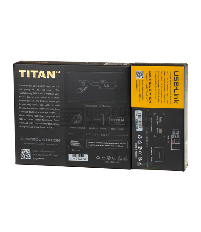 Gate Titan V3 Advanced Set Gen 2 Semi Only