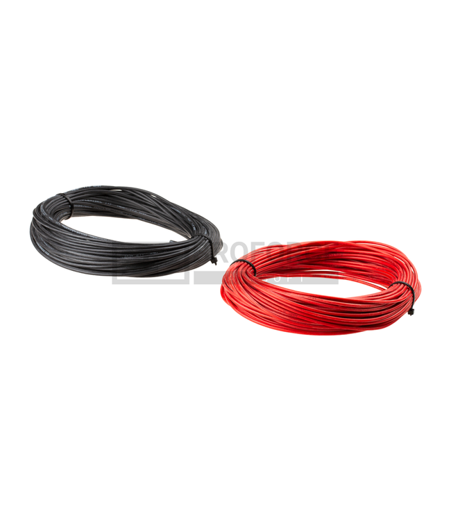 Gate Low Resistance Wire 2x 25m Black + Red