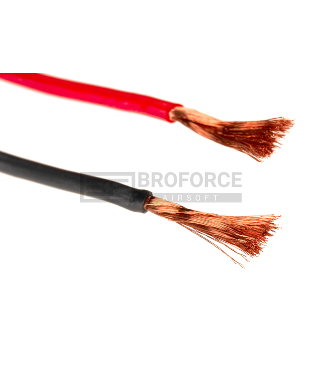 Gate Low Resistance Wire 2x 25m Black + Red