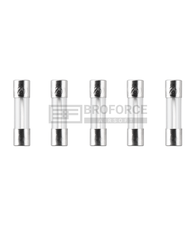 Nimrod Glass Type Fuse 5x20mm 30A 5pcs