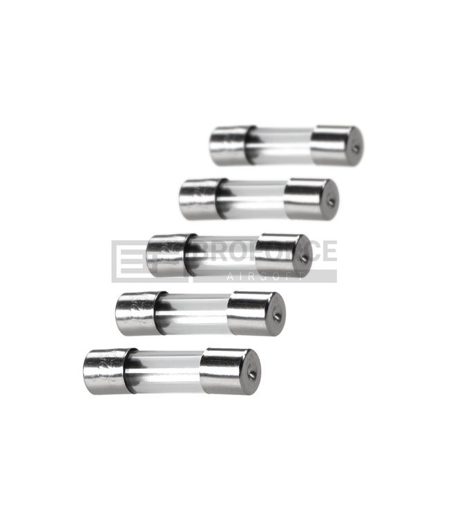 Nimrod Glass Type Fuse 5x20mm 25A 5pcs