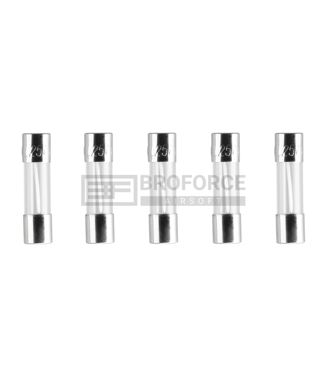 Nimrod Glass Type Fuse 5x20mm 15A 5pcs
