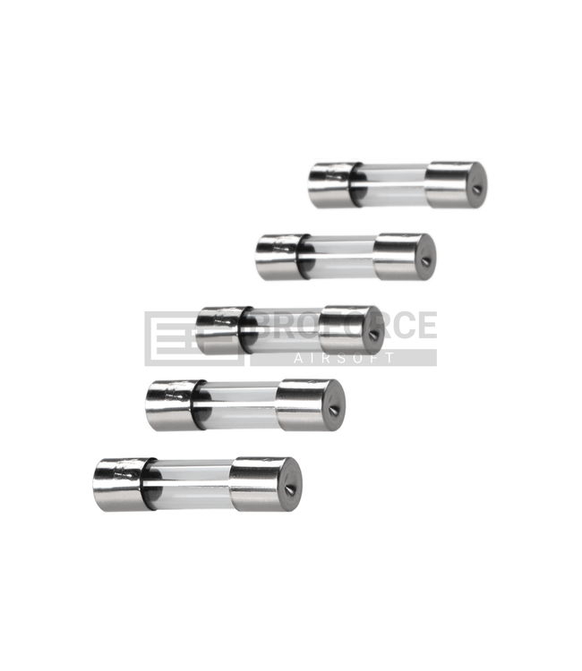 Nimrod Glass Type Fuse 5x20mm 15A 5pcs