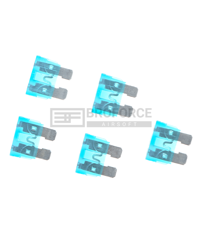 Nimrod Normal Type Fuse 15A 5pcs - Blue
