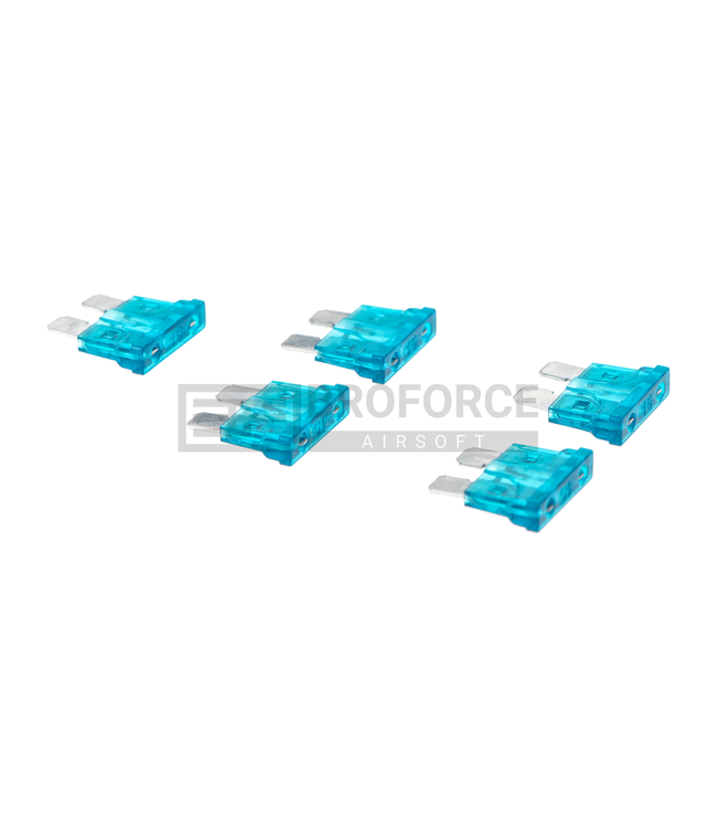 Nimrod Normal Type Fuse 15A 5pcs - Blue