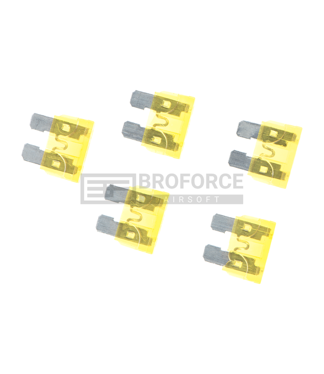 Nimrod Normal Type Fuse 20A 5pcs - Yellow
