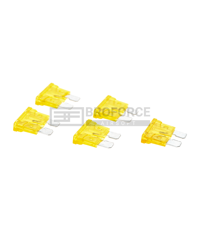 Nimrod Normal Type Fuse 20A 5pcs - Yellow