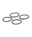 Point O-Rings for Silent Cylinder Head 4-pack Point O-Rings for Silent Cylinder Head 4-pack